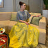Luxury Dubai Blue Yellow 2 Pieces Evening Dresses LA72470 - SERENE HILL