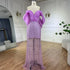 Luxury Lilac Long Evening Dress for Women Wedding Party LA71888 - SERENE HILL