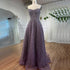 Serene Hill Arabic Caramel A-Line Elegant Luxury Beaded Long Evening Dress for Women - Wedding Party 2025 LA72147 - SERENE HILL