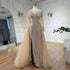 Serene Hill Arabic Pink With Overskirt Mermaid Beaded Evening Dresses Luxury Gowns 2025 for Women&