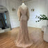 Luxury Arabic Tiffny Mermaid Beaded Evening Dresses Gowns LA72288A - SERENE HILL