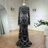 Serene Hill Black Muslim Luxury Beaded Elegant Mermaid Dubai Evening Dresses Gowns for Woman Wedding Party 2025 LA72512 - SERENE HILL