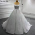 Serene Hill Blue Luxury High end Wedding Dresses 2025 Beaded Sleeveless Lace Up Bridal Dress HM67331 Custom Made - SERENE HILL