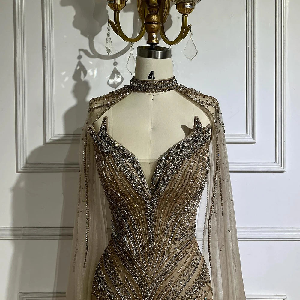 Luxury Designer Evening Dresses Mermaid Gowns for Formal Occasion LA72882 - SERENE HILL