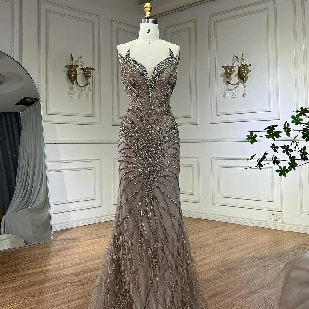 Luxury Designer Evening Dresses Mermaid Gowns for Formal Occasion LA72882 - SERENE HILL