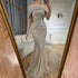 Luxury Dubai Saudi Arabic Silver Nude Beaded Mermaid Evening Dress Gown for Formal Occasion LA72800 - SERENE HILL