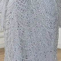 Luxury Dubai Nude Mermaid Arabia Beaded Evening Dress Gown with Detachable Skirt for Formal Occasion LA72243A - SERENE HILL