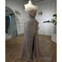 Serene Hill Dubai Green Beaded Mermaid High Split Evening Gowns 2025 Prom Dresses For Women Wedding Party LA72090 - SERENE HILL