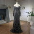 Elegant Off the Shoulder Mermaid Luxury Dubai Evening Dress for Party LA72243 - SERENE HILL