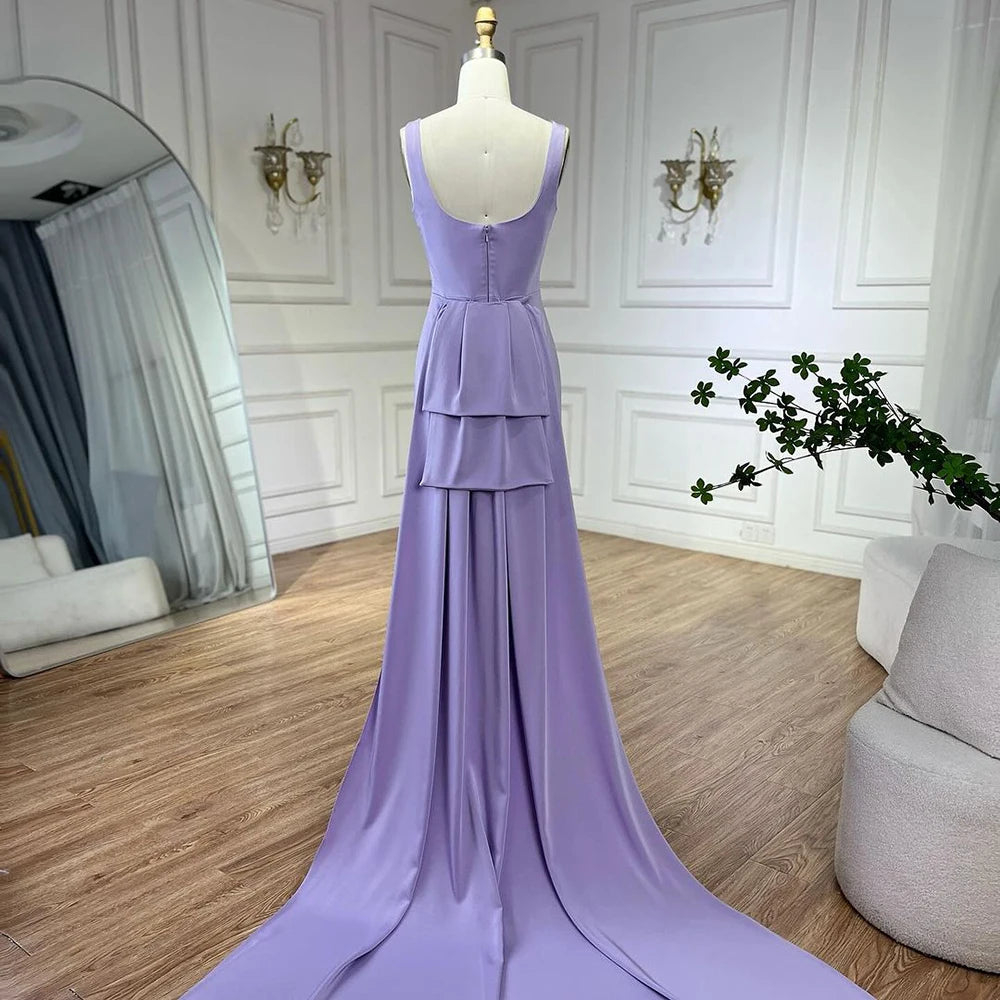 Elegant Coral Pink Butterfly Beaded Evening Dress LA72497 - SERENE HILL