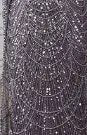 Luxury Modest Sage Green Evening Dress with Pearls LA72032B - SERENE HILL