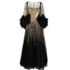 Luxury Feathers Black Dubai Evening Dresses LA72248 - SERENE HILL