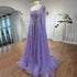 Luxury Designer Pink Dubai Evening Dress With Cape LA71803A - SERENE HILL