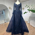 Serene Hill Muslim Royal Blue A Line Sweetheart Beaded Luxury Dubai Evening Dresses Gowns For Women Wedding Party 2025 LA72221 - SERENE HILL
