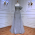 Luxury Sage Green One Shoulder Evening Dress for Wedding Party LA71651 - SERENE HILL