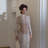 Luxury Nude Beaded Two Pieces Corset Evening Dress LA73335 - SERENE HILL