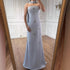 Luxury Pink Arabic Mermaid Crystal Evening Dress with Cape LA73100 - SERENE HILL