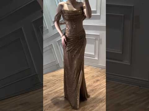 Luxury Silver Diamond Corset Off Shoulder Mermaid Evening Dress LA73410