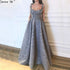 On Sale No Return No Refund Sale 2025 Grey Sequined Flowers Lace Evening Dresses New Sexy Sleeveless Fashion Beach Evening Gowns Serene Hill LA6539 - SERENE HILL