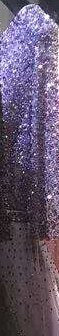 On Sale no return no refundBlue V-neck Sexy Ball Gowns Evening Dresses 2025 Crystal Sparkle Tulle Formal Dress Design Serene Hill LA70481 - SERENE HILL