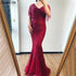 Sale Champagne Dubai Luxury Half Sleeves Evening Dresses 2025 Mermaid Beading Crystal Evening Gowns Design Real Photo LA70163 - SERENE HILL