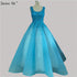 Dubai Champange Full Crystal A-Line Evening Dresses Design Sleeveless Luxury Sexy Evening Gowns Serene Hill LA70232 - SERENE HILL