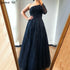 Luxury Dubai One Shoulder Wine Red Evening Dresses LA60988 - SERENE HILL