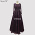 Luxury Dubai One Shoulder Wine Red Evening Dresses LA60988 - SERENE HILL