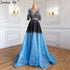On Sale no return no refundSale Dubai Luxury Half Sleeves A-Line Evening Dresses Black Backless Tulle Sexy Evening Gowns 2025 Serene Hill LA60808 - SERENE HILL