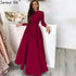 Gold High Neck Luxury Asymmetrical Evening Dresses 2025 Cap Sleeve Lace Beading Evening Gowns Serene Hill LA70227 - SERENE HILL