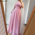 On Sale no return no refundSale Latest Design Pink Backless Sexy Evening Dresses 2025 Pearls Sleeveless shawl Evening Gowns Serene Hill LA60917 - SERENE HILL