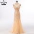 Sale Luxury Sexy Mermaid Newest Evening Dresses Long Crystal Beading Tulle 2025 Robe De Soiree Serene Hill LA6077 - SERENE HILL