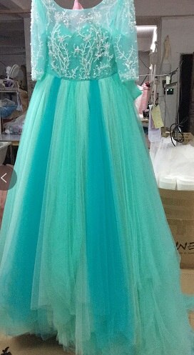 On Sale No Return No Refund Mixed color beading backless wedding dresses sexy women girl bridal dress gown 2025 Real Photo HA2054 - SERENE HILL