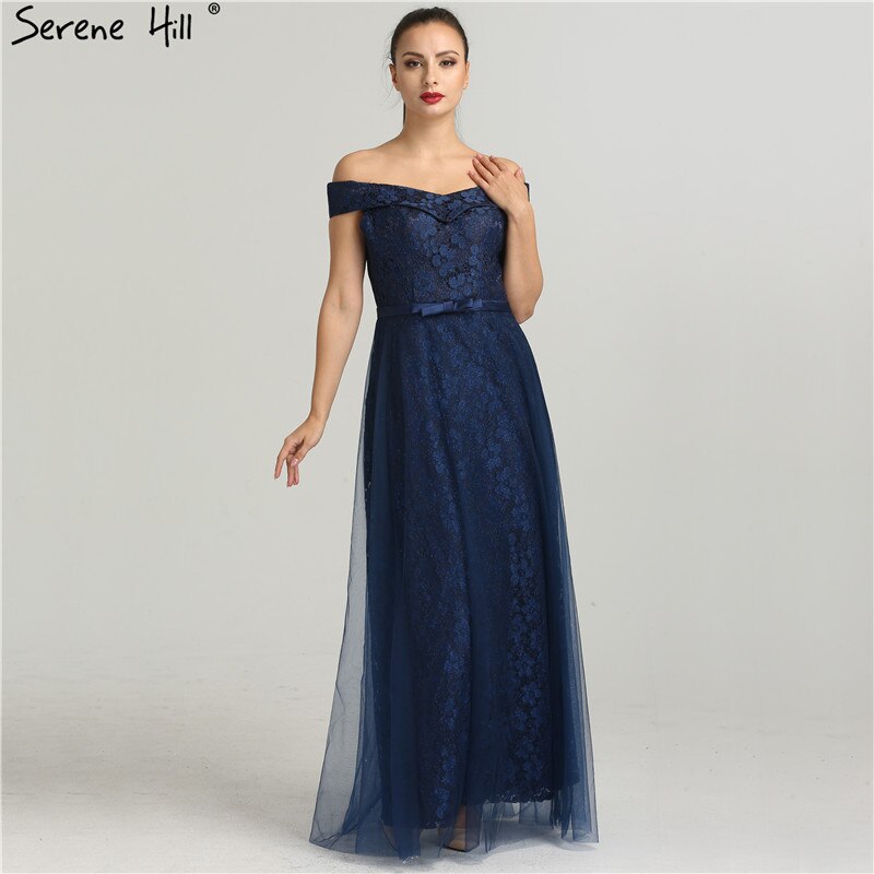 On Sale No Return No Refund Shoulder Sexy Lace Beach Evening Gown Beading Fashion Women&