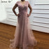 On Sale no return no refundSale Red Lace Pearls V-Neck Evening Dresses Design 2025 Cap Sleeve Sexy Mermaid Formal Dress Serene Hill LA6604 - SERENE HILL