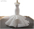 Red Newest Off Shoulder Sexy Wedding Dresses 2025 Appliques Ruffles Fashion Sexy Mermiad Bridal Gown Real Photo HM66614 - SERENE HILL
