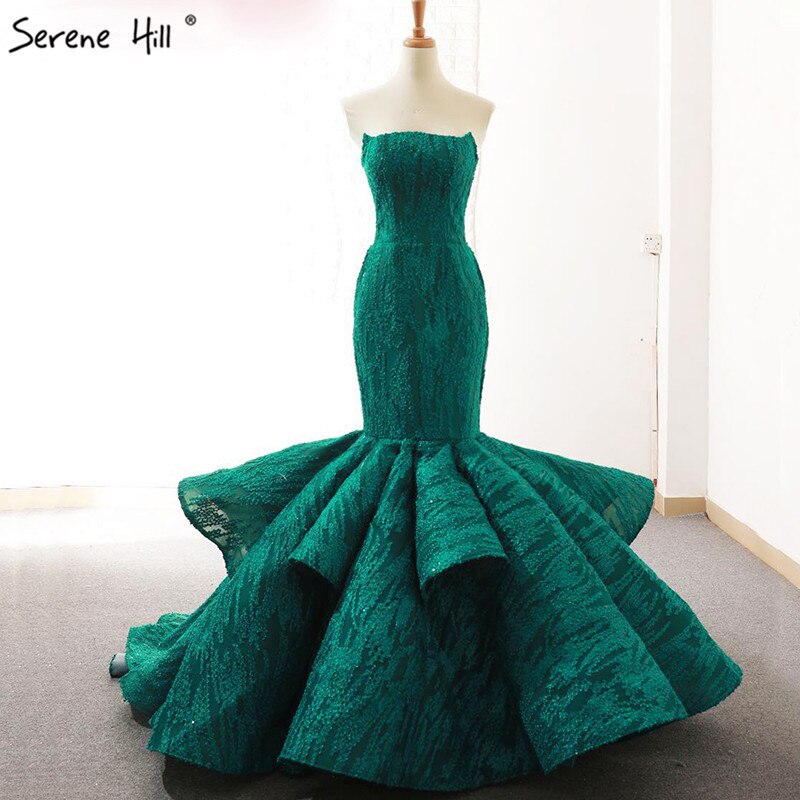 Red Newest Off Shoulder Sexy Wedding Dresses 2025 Appliques Ruffles Fashion Sexy Mermiad Bridal Gown Real Photo HM66614 - SERENE HILL