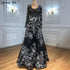 Elegant Long Sleeve Arabic Evening Dresses Luxury Dubai Plus Size LA71026 - SERENE HILL