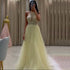 Serene Hill Blue Sexy A-Line 2025 Beaded Halter Graduation School Party Gown Celebrity Prom Dresses LA71882 - SERENE HILL