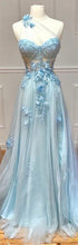 Serene Hill Lilac One Shoulder Split Long 2025 Flower Graduation School Party Gown Celebrity Prom Dresses LA71881 - SERENE HILL