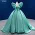 Serene Hill Mint Lace Up Bride Gowns Evening Dresses Gowns For Women Party 2025 High End Custom Made HM67527 - SERENE HILL
