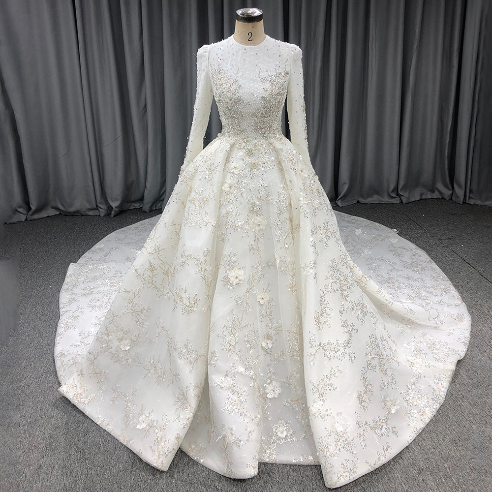 Serene Hill Mint Luxe Sweetheart Trouwjurken 2025 Kralen High-End Sexy Bridal Dress HA2525 Custom Made - SERENE HILL