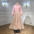 Luxury Champagne Long Sleeve Muslim Evening Dress LA71035 - SERENE HILL