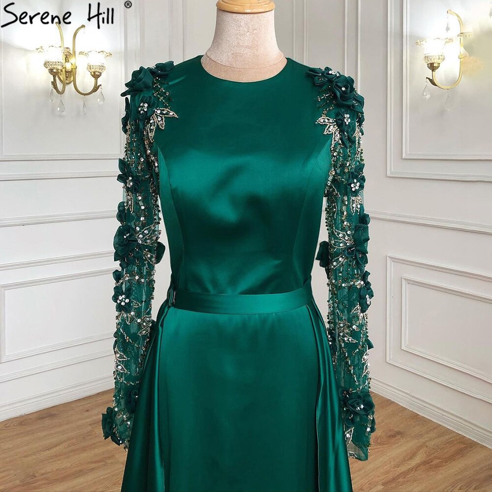 Serene Hill Muslim Green Detachable Skirt Evening Dresses Gowns 2025 SERENE HILL Serene Hill Muslim Green Detachable Skirt Evening Dresses Gowns 2025 SERENE HILL