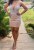 Serene Hill Nude Pink Mermaid High Split Elegant Evening Dresses Gowns 2025 Luxury Feathers Beading Sexy For Women Party LA70791 - SERENE HILL