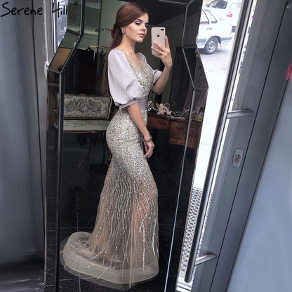 Serene Hill-Vestidos de Noche de sirena para mujer, de media manga, elegantes, para fiesta, LA70809 - SERENE HILL