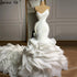 Serene Hill White Mermaid Elegant Wedding Dresses Gowns Sweetheart Sexy Flowers High-end Bridal Dress 2025 HM67212 - SERENE HILL