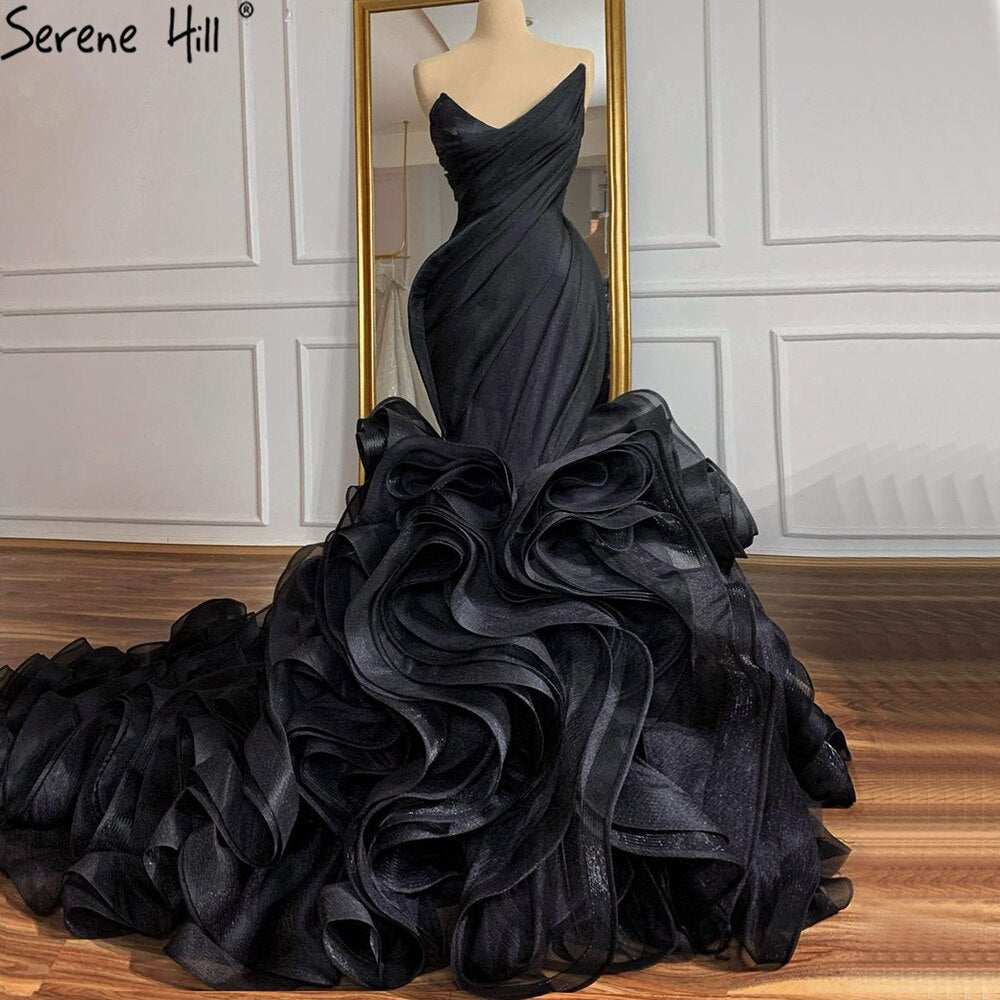 Serene Hill White Mermaid Elegant Wedding Dresses Gowns Sweetheart Sexy Flowers High-end Bridal Dress 2025 HM67212 - SERENE HILL