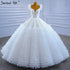 Serene Hill White Ruffles Lace Wedding Dresses 2025 High-end Sexy Sleeveless Bride Gowns HM67313 Custom Made - SERENE HILL