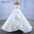 Serene Hill White Srtaplee Sexy Wedding Dresses 2025 Simple Lace Up High-end Bride Gowns HM67302 Custom Made - SERENE HILL